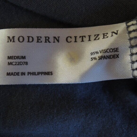 Modern Citizen Slate Gray Kelis Tie Waist Maxi Dress M - Picture 11 of 12